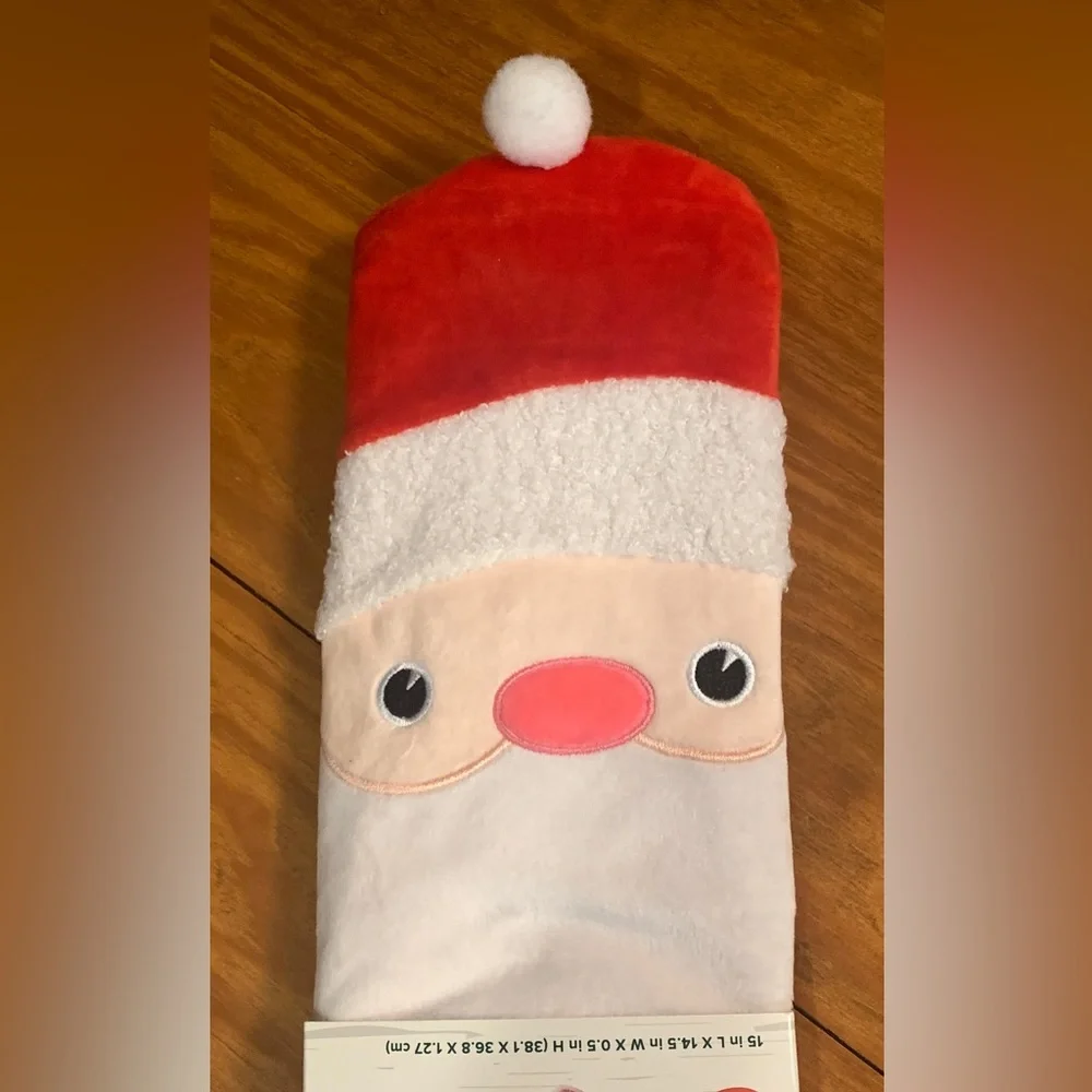 🔴NEW Christmas Cat Toy Santa Play Sack and Feather Snowman Teaser Toy Bundle